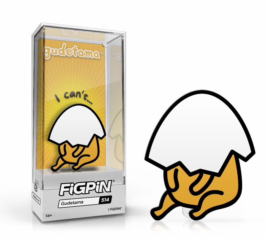 FiGPiN: Gudetama - Gudetama (I Can't) #514