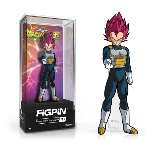 FiGPiN: Dragon Ball Super: Broly The Movie - Super Saiyan God Vegeta #192