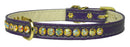 Dog, Puppy & Pet Collar, "Beverly With Aurora Borealis Crystals Jewelry Set"