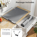 Food Warming Mat Rollable and Portable Electric Warming Tray with Fasting Heating