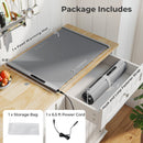 Food Warming Mat Rollable and Portable Electric Warming Tray with Fasting Heating