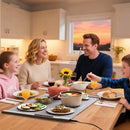 Food Warming Mat Rollable and Portable Electric Warming Tray with Fasting Heating