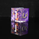 Crown of Madness Sharp-Edged Resin Dice Set