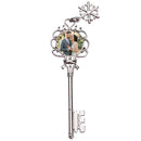 Personalized Photo Snowflake Key Christmas Ornament - Upload your Photo