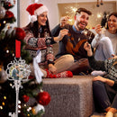 Personalized Photo Snowflake Key Christmas Ornament - Upload your Photo