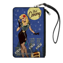 Canvas Zipper Wallet - LARGE - BLACK CANARY Bombshell Variant Cover SOLD OUT Poster/Skyline