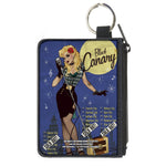 Canvas Zipper Wallet - MINI X-SMALL - BLACK CANARY Bombshell Variant Cover SOLD OUT Poster/Skyline