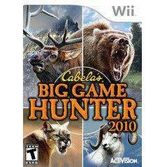 Cabela's Big Game Hunter 2010 - Wii