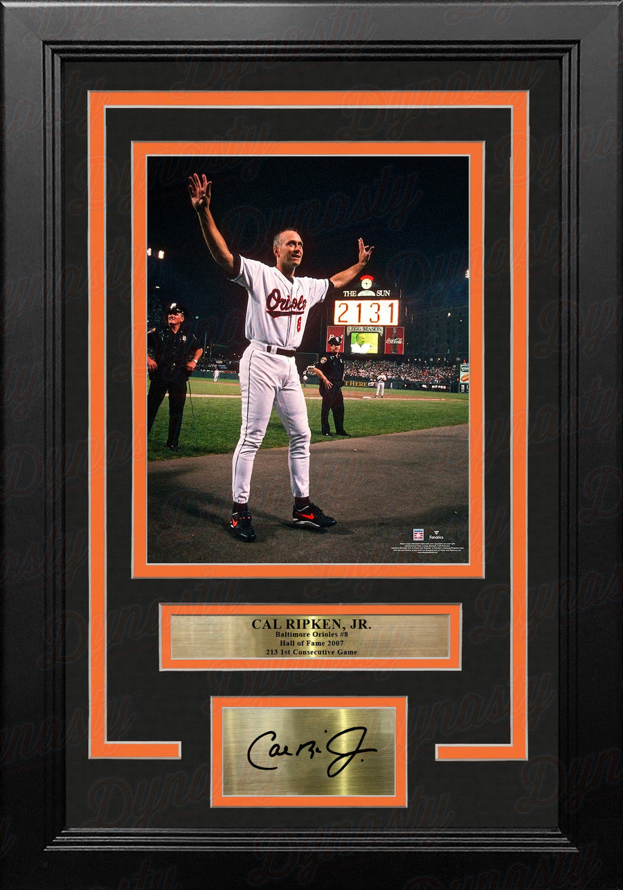 Cal Ripken, Jr. Baltimore Orioles 2131st Game 8