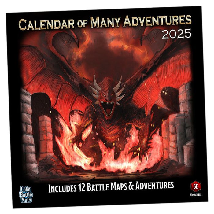 Calendar of Many Adventures 2025