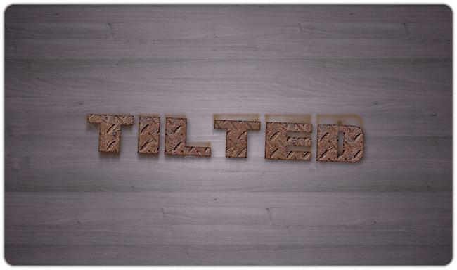 Tilted Playmat