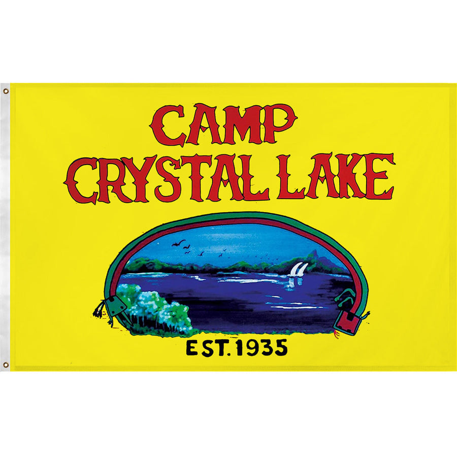 Camp Crystal Lake Flag