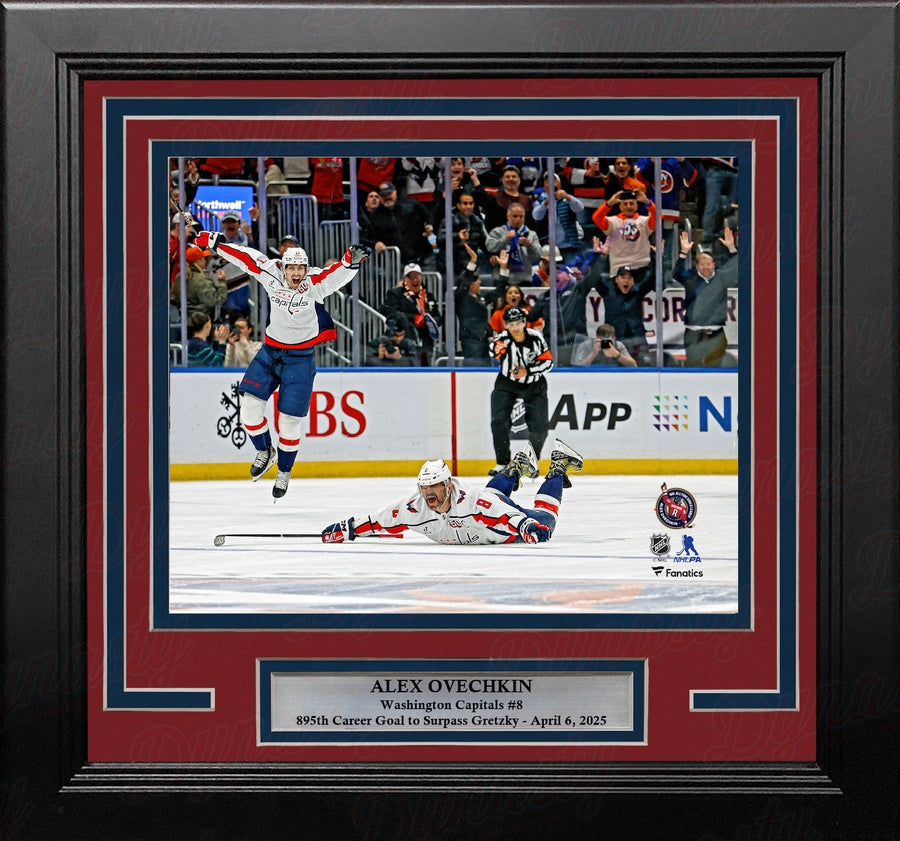 Alex Ovechkin Washington Capitals 895th Goal Celebration 8