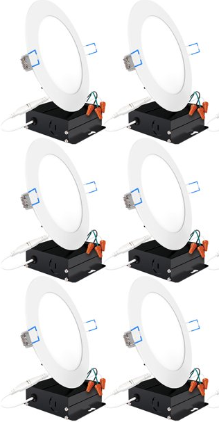 TORCHSTAR 6Pack 10.5W Ultra-thin 4
