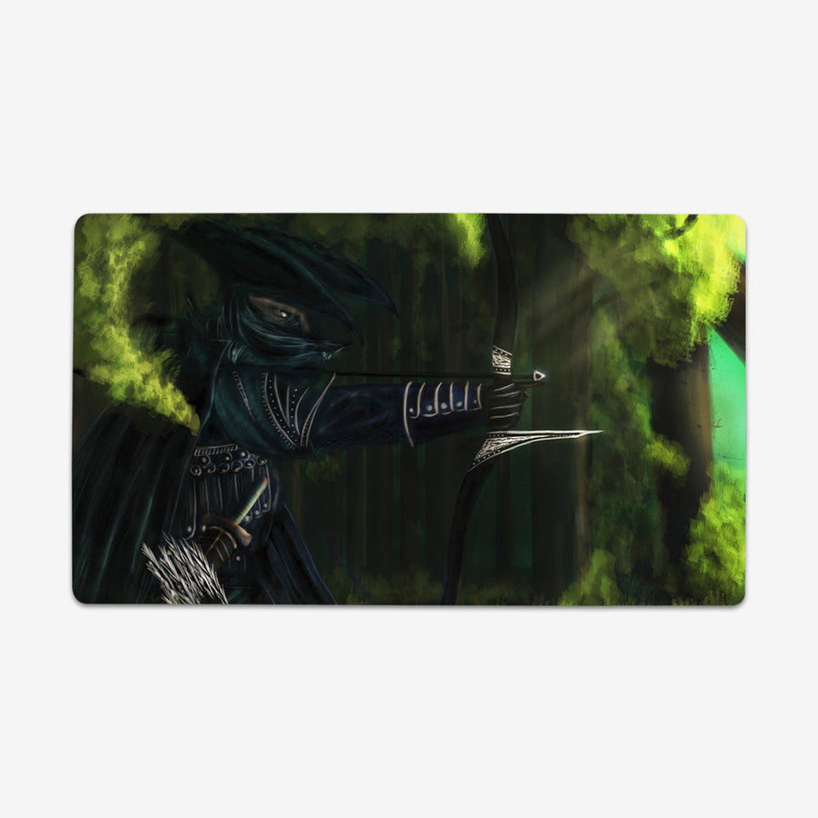 Archer In The Green Forest Playmat