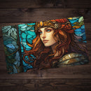 Athena Stained Glass Playmat