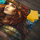 Athena Stained Glass Playmat