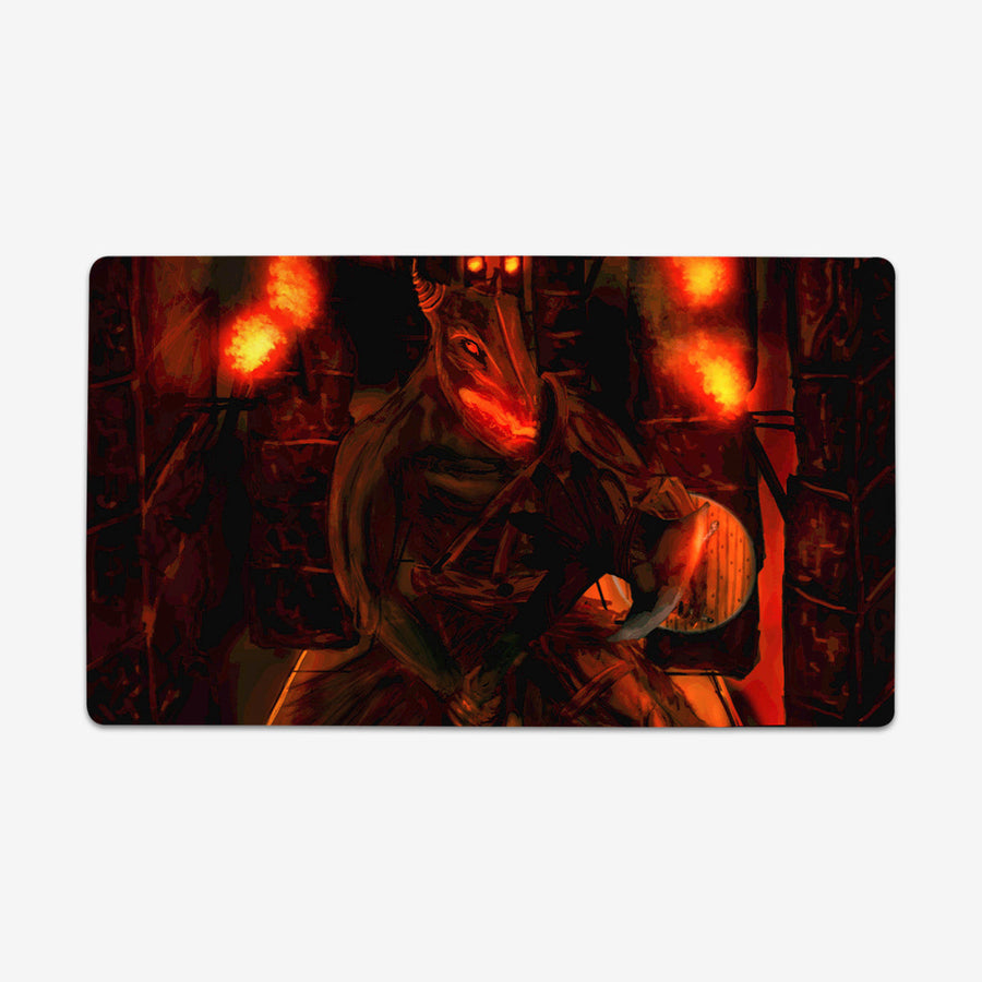 Demon Of Fire Playmat