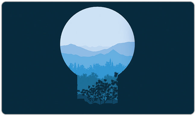 Keyhole To The World Playmat