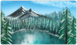 Lake In The Mountain Playmat