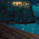 Peaceful Cabin Playmat