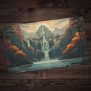 Peaceful Waterfall Playmat