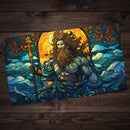 Poseidon Stained Glass Playmat
