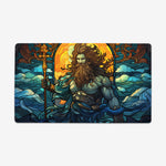 Poseidon Stained Glass Playmat