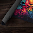 Rainbow Skulls Playmat
