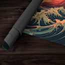 Red Wave Playmat
