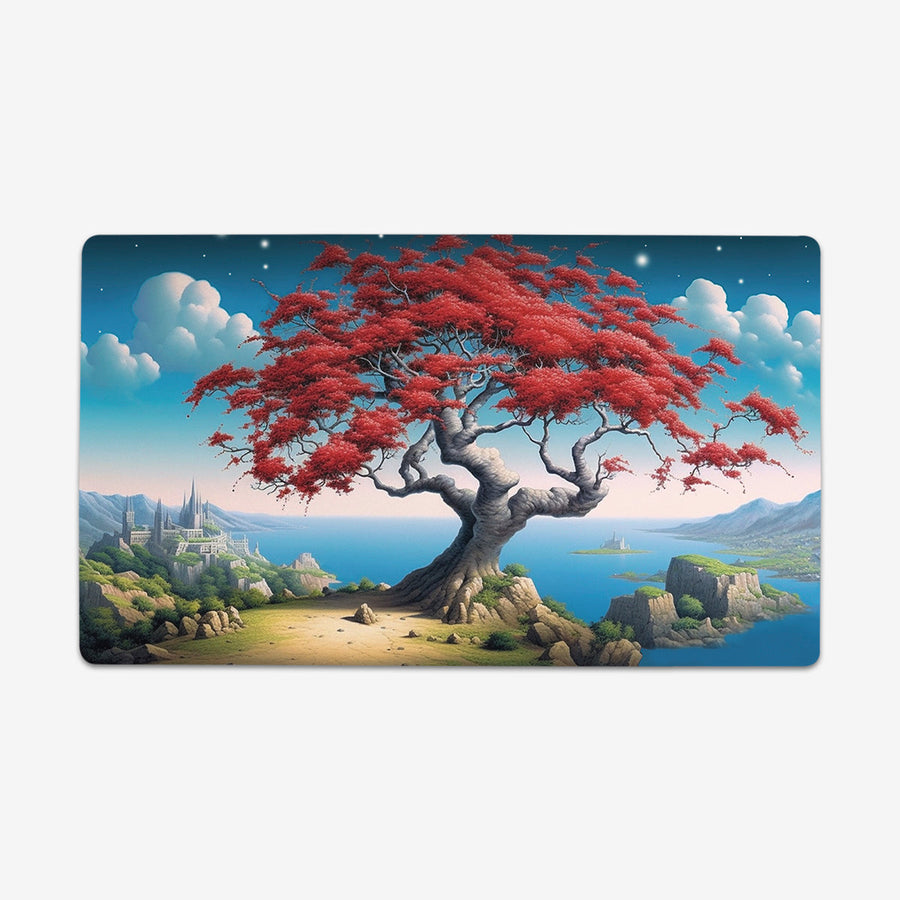 Red Sacred Tree Playmat