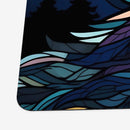 Stained Glass Wolf Playmat