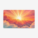 Sunrise Through The Clouds Playmat