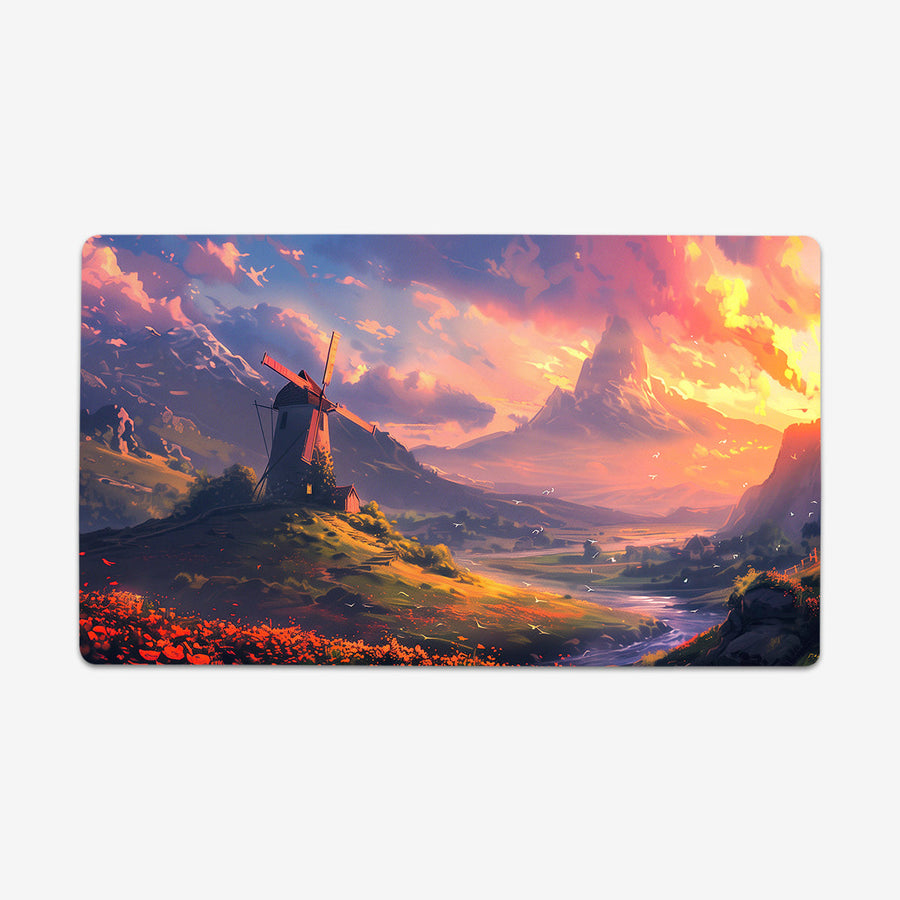 Sunset Windmill Playmat