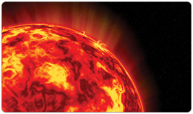 The Rising Red Sun Playmat