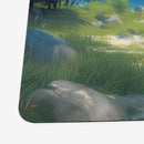 Tranquil Mountain Lake Playmat