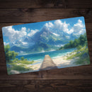 Tranquil Mountain Lake Playmat