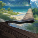 Tranquil Mountain Lake Playmat