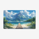 Tranquil Mountain Lake Playmat