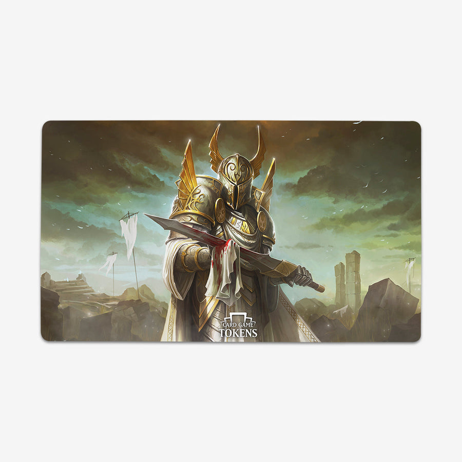 Soldier Card Game Tokens Playmat