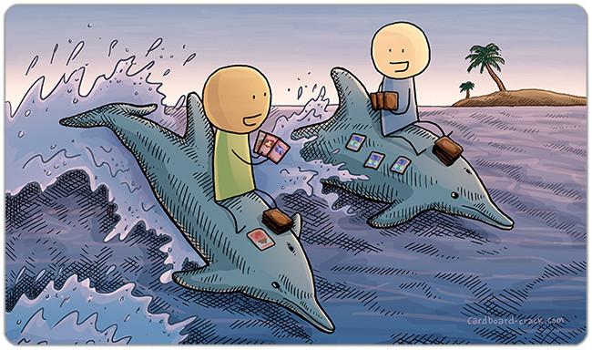 Dolphins Playmat