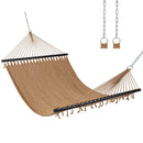 Caribbean Hammock with Spreader Bar for Patio Poolside