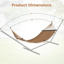 Caribbean Hammock with Spreader Bar for Patio Poolside