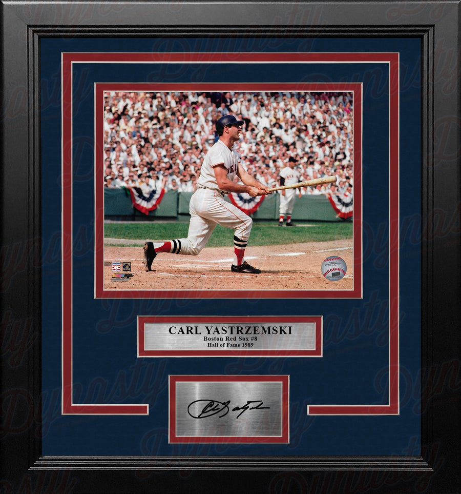 Carl Yastrzemski at the Plate Boston Red Sox 8