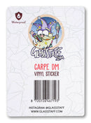 Sticker: Carpe DM Waterproof Die Cut