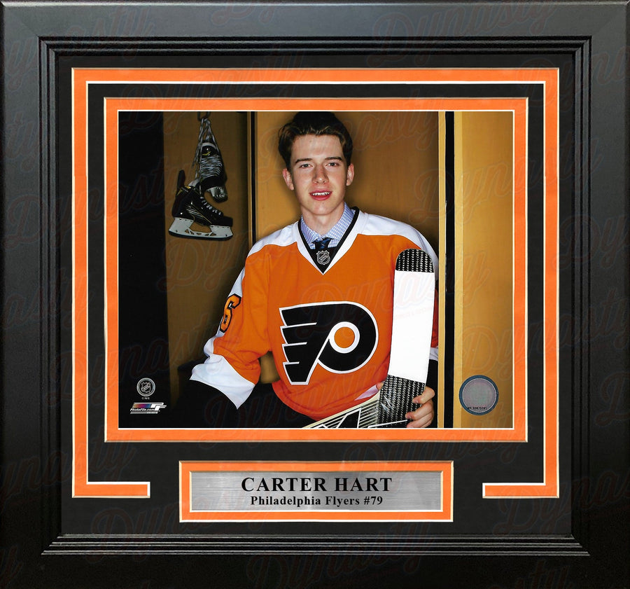 Carter Hart Philadelphia Flyers Locker Room 11