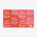 Not Today Satan Pattern Playmat