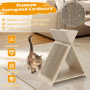 Cat Scratcher for Claw Sharpening and Furniture Protection-Natural