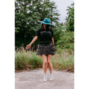 Catalena Fringe Rhinestone Skort Miniskirt Shorts in Black [Available in SM-L]