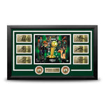 Boston Celtics 2024 NBA Champions 8" x 10" Framed Basketball Collage Photo with Engraved Autographs